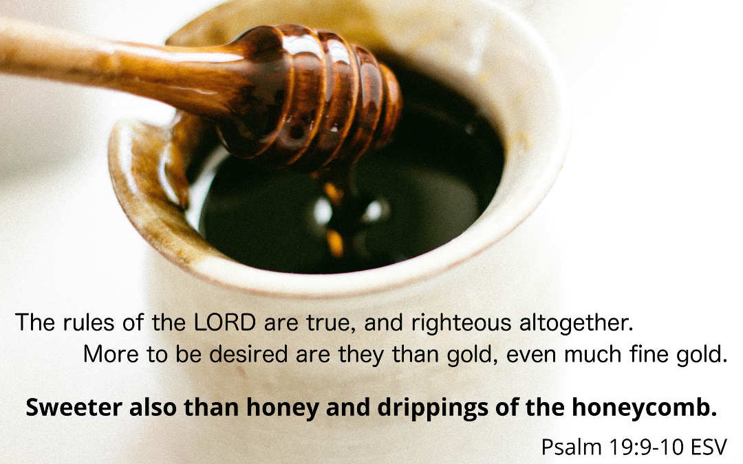 Psalm 19:9-10 - The Rules of the Lord are Sweeter than Honey
